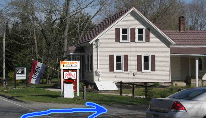 Susan's Kitchen, Deep River, CT: From Sourth